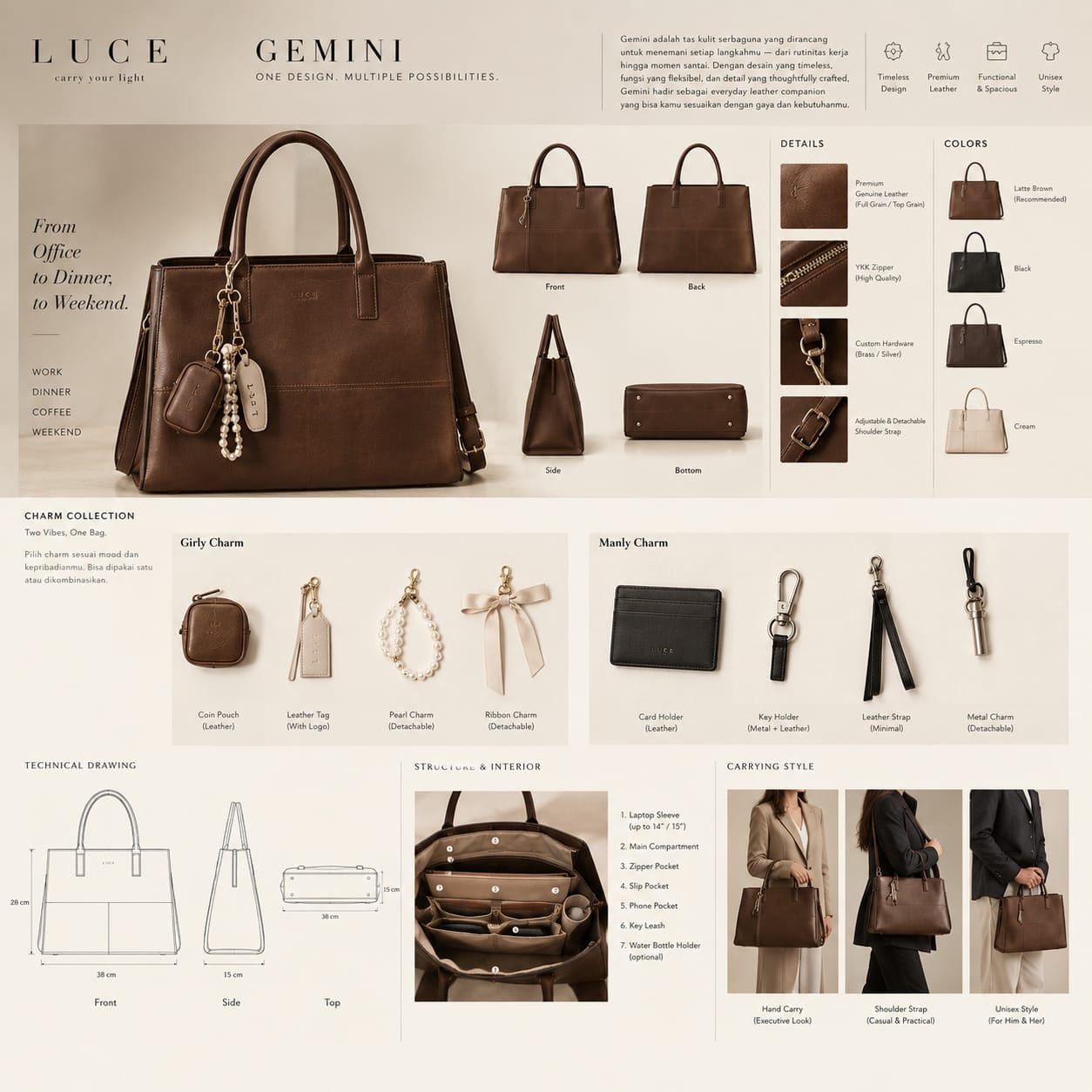 LUCE Selected Bag